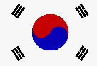 Korea Flagge